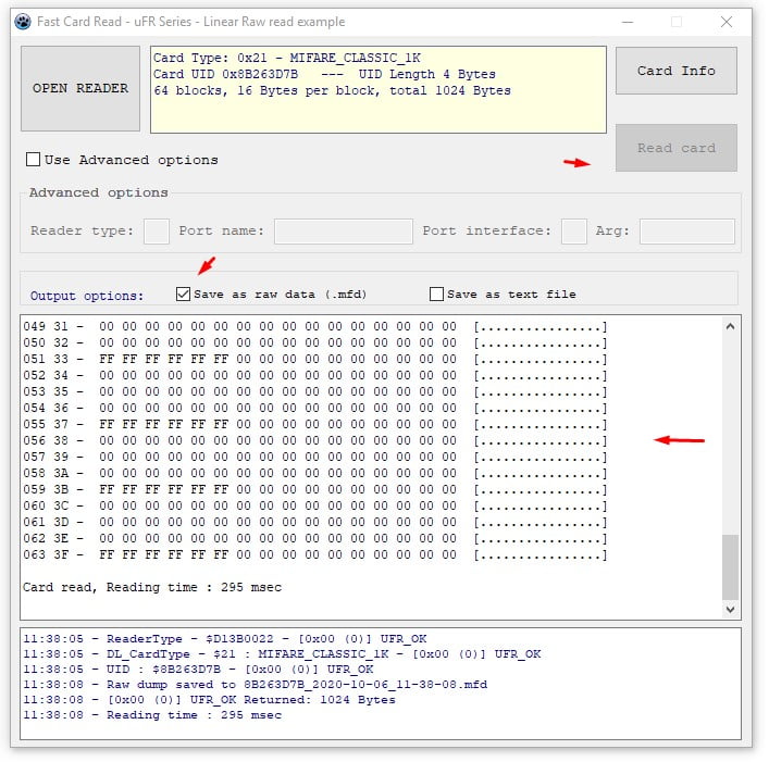 save-mfd-file-Fast-Card-Read 保存mfd文件快速卡读取