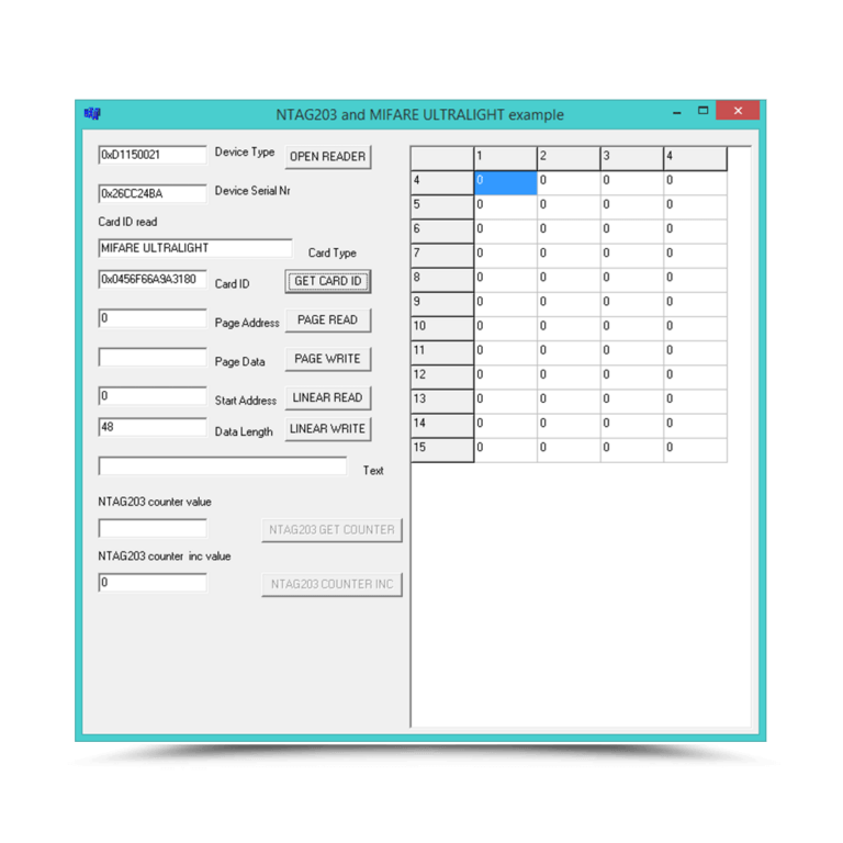 Ntag ul示例3