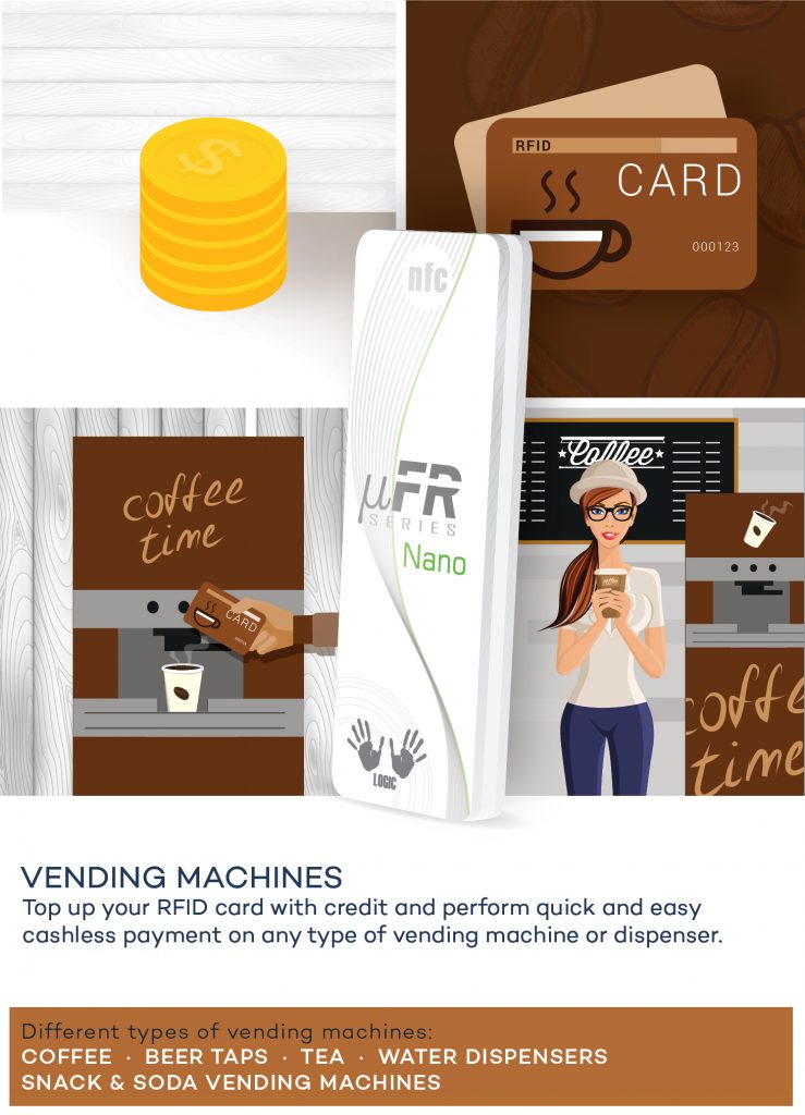 Vending Machines with Digital Logic's Devices